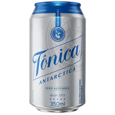 Água Tônica Antarctica Zero Lata 350ml