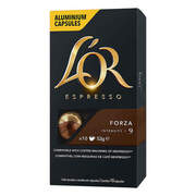Café em Cápsula Torrado e Moído Espresso Forza Lor Caixa 52g 10 Unidades