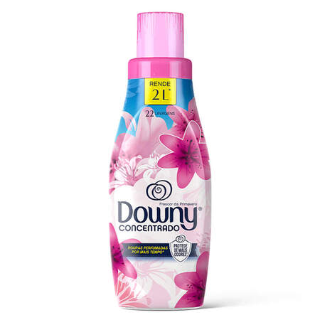Amaciante de Roupa Concentrado Frescor da Primavera Downy Frasco 500ml