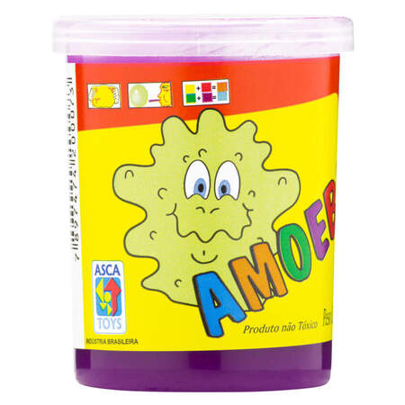 Slime Amoeba Pote 110g Asca Toys Cor Sortidas