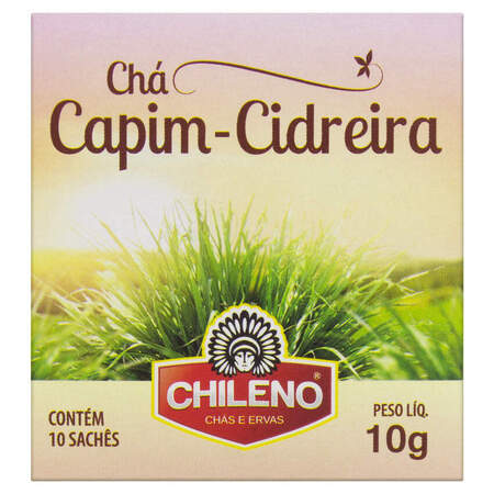 Chá de Capim-Cidreira Chileno Caixa 10g 10 Sachês