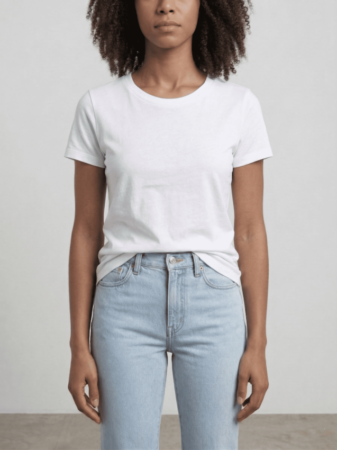 T Shirt All Day Comfort Feminina Branca