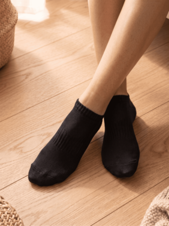 MEIA CANO CURTO COMFORT- UNISSEX - PRETA