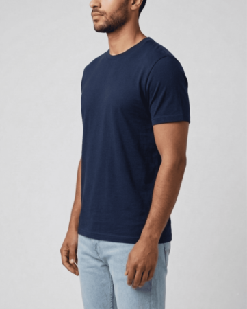 T Shirt Select Modal Extra Comfort Masculina Azul Marinho