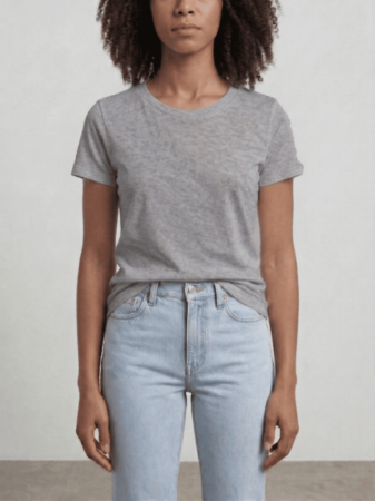 T Shirt All Day Comfort Feminina Mescla