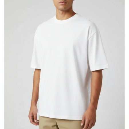 T Shirt Oversized Masculina Branca