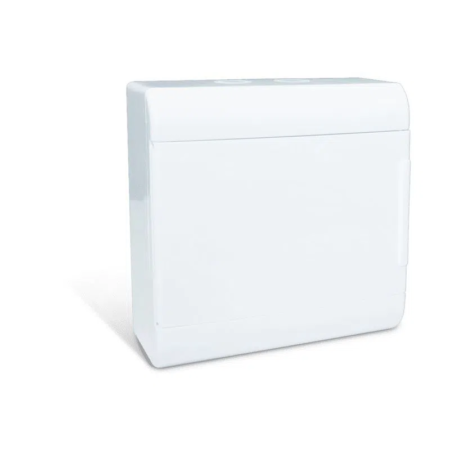 Quadro Distribuaição 8 Disjuntores Pvc Steck