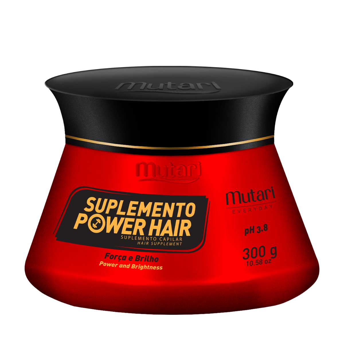 Suplemento Capilar Power Hair 300g: Repõe massa, Restaura e Combate Agressões