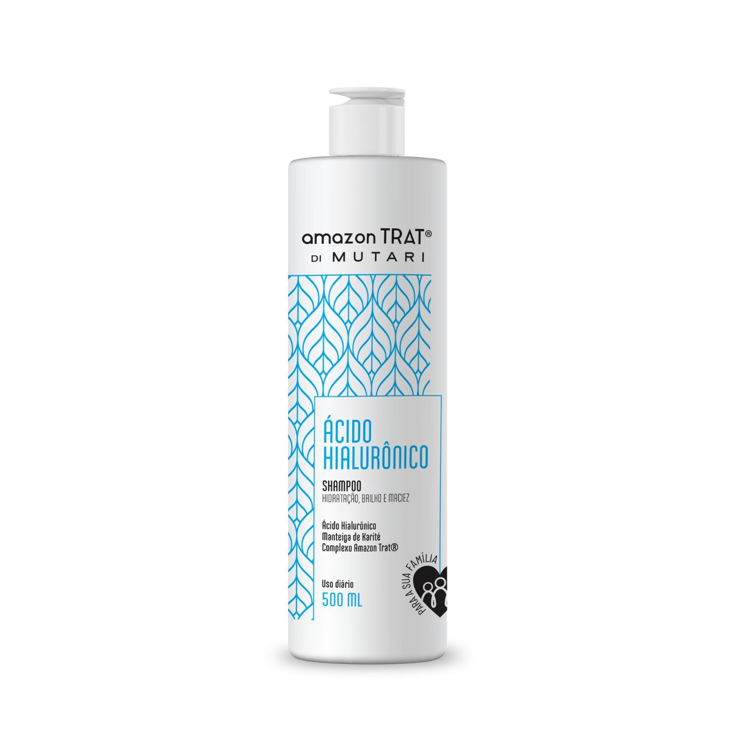 Shampoo Ácido Hialurônico Amazon Trat® Di Mutari - 500ml