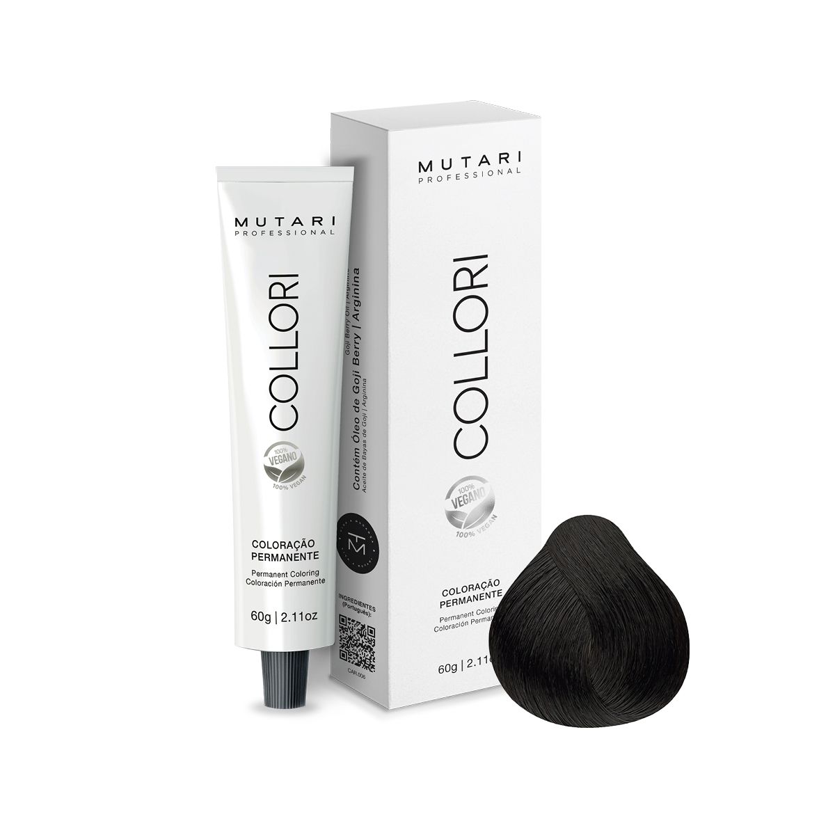 Castanho Escuro 3.0 Mutari - Com Óleo de Goji Berry e Arginina
