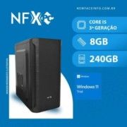 NFX PC ( INTEL CORE I5 3ª GERAÇÃO / 8GB / SSD 240GB ) Windows 11 Trial