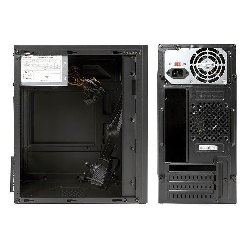 Gabinete C3Tech Preto com Fonte de 200W (Sem Cabo de Força) - MT-30BK