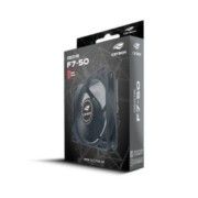 Fan Cooler para Gabinete 80X80 3 Pinos C3TECH - F7-50BK
