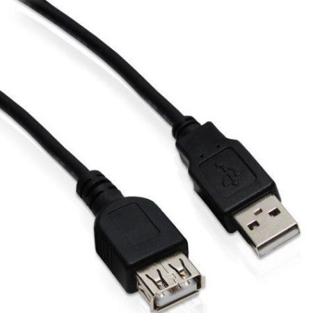 Cabo Extensor USB Macho A X USB Fêmea A 5,00 metros V2.0 GV Brasil CBU.010