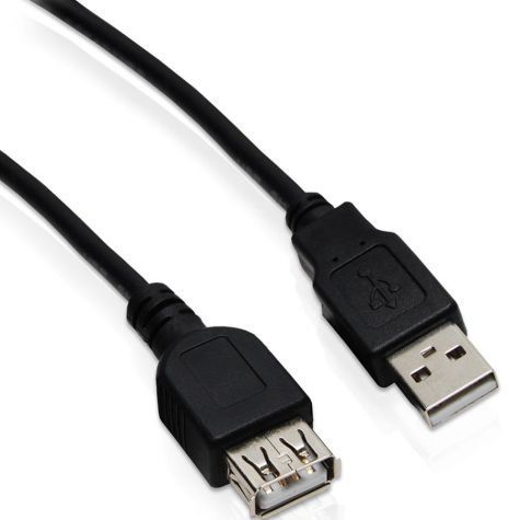 Cabo Extensor USB Macho A X USB Fêmea A 5,00 metros V2.0 GV Brasil CBU.010