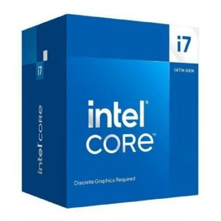 P1700-14 Processador Intel CORE I7 14700F 2.10GHz 33MB LGA1700 14ª Geração <b>** ESTE PROCESSADOR SÓ FUNCIONA COM PLACA MÃE SÉRIE 700 - REQUER UMA PLACA DE VÍDEO OFF BOARD</b>