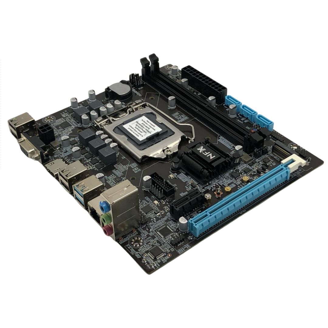 M1151 Placa Mãe LGA1151 NFX  H110 DDR4 GIGABIT (2x DDR4 / 1x PCI-E x16 / 1x PCI-E x1 / 1x M.2 / 1x VGA / 1x HDMI / 4x USB 2.0 / 2x USB 3.0 )