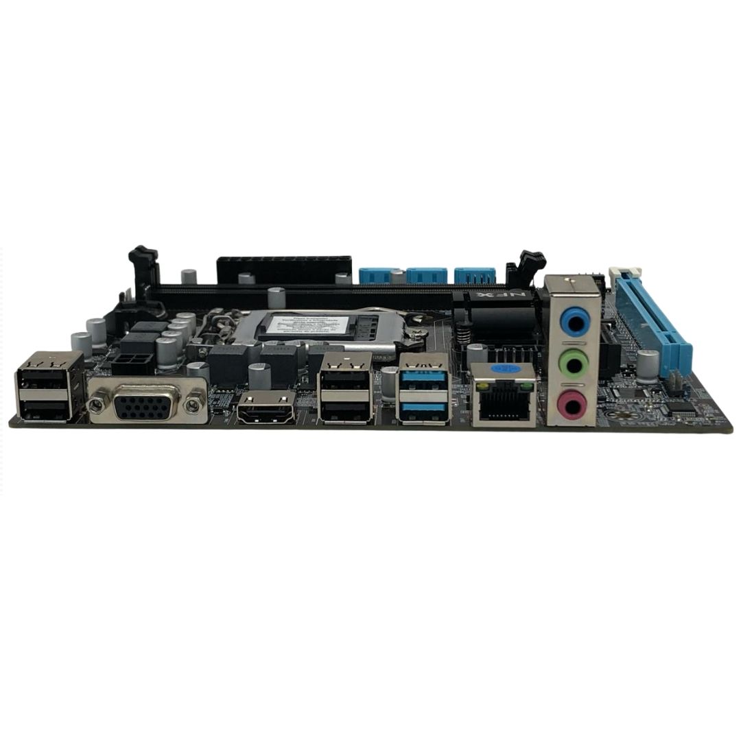 M1151 Placa Mãe LGA1151 NFX  H110 DDR4 GIGABIT (2x DDR4 / 1x PCI-E x16 / 1x PCI-E x1 / 1x M.2 / 1x VGA / 1x HDMI / 4x USB 2.0 / 2x USB 3.0 )