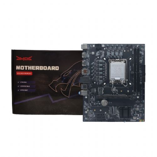 M1700 Placa Mãe LGA1700 GMOG B760 DDR4 GIGABIT ( 2x DDR4 / 1x PCI Express x16 / 1x PCI Express x1 / 3x USB 3.0 / 2x USB 2.0 / 2x HDMI / 1x DisplayPort ) - <b>Compatível com os processadores Intel 12ª, 13ª e 14ª Gerações LGA1700</b>