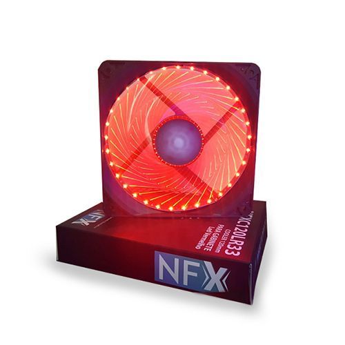 Fan Cooler para Gabinete NFX 120mm LED Vermelho - NFXC120LR33