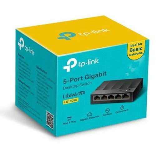 Switch 05 Portas Gigabit TP-Link LS1005G