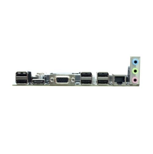 M1155 Placa Mãe LGA1155 Duex DXMBH61G M2 DDR3 Gigabit ((2x DDR3 / 1x PCI-E x16 2.0 / 1x PCI-E x1 / 1x M.2 / 1x VGA / 1x HDMI / 6x USB 2.0 ) - <b>Compatível com os processadores Intel 2ª e 3ª Gerações LGA1155</b>