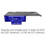 Gabinete K-MEX SLIM Preto com Fonte 200W - GM-07T7