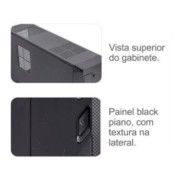 Gabinete K-MEX SLIM Preto com Fonte 200W - GM-07T7