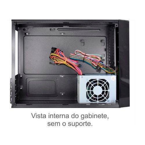 Gabinete K-MEX SLIM Preto com Fonte 200W - GM-07T7