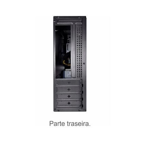Gabinete K-MEX SLIM Preto com Fonte 200W - GM-07T7
