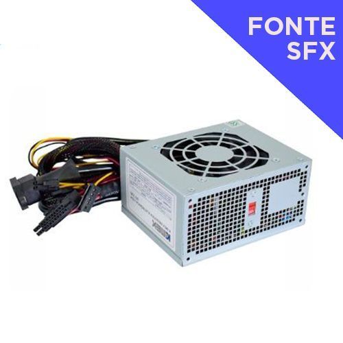 Fonte SFX K-MEX 200W com Cabo de Força (Para Gabinetes K-MEX SLIM final xx8A) - PP-200RNG