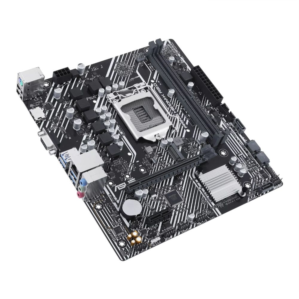 M1200 - Placa Mãe LGA1200 Asus PRIME H510M-F R3.0 ( 2x DDR4 / 4x USB 3.0 / 2x USB 2.0 / 2x PS2 )