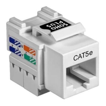 Keystone RJ45 CAT-5E Branco T568A/B  Sohoplus - 35050423