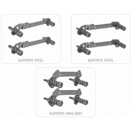 Water Cooler RGB 240mm Preto Multicolor K-MEX - WAC6