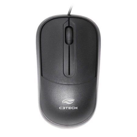 Mouse C3Plus USB 1000DPI Preto - MS-35BK
