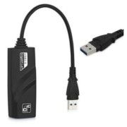 Adaptador de Rede USB 3.0 Tipo A x Ethernet RJ45 Gigabit GV Brasil - ADT.1060