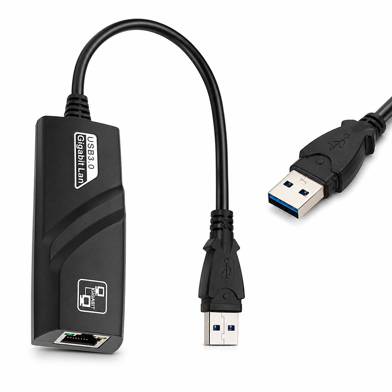 Adaptador de Rede USB 3.0 Tipo A x Ethernet RJ45 Gigabit GV Brasil - ADT.1060