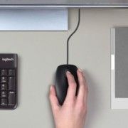 Mouse USB 1000dpi Preto Logitech M90