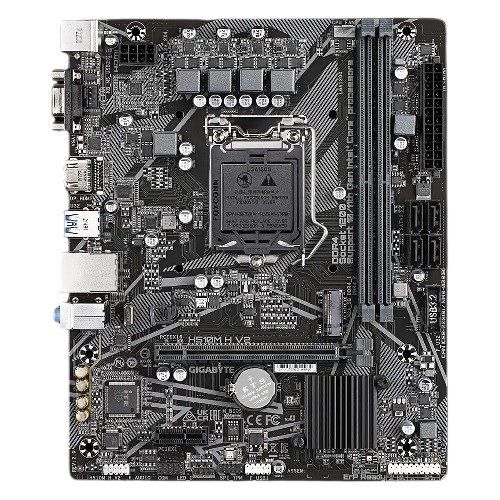 M1200 - Placa Mãe LGA1200 Gigabyte H510M H V2 ( 2x DDR4 / 1x HDMI / 1x VGA / 2x USB 3.0 / 4x USB 2.0 / 1x PS2 ) <b>Compatível com os processadores Intel 10ª e 11ª Gerações LGA1200</b>