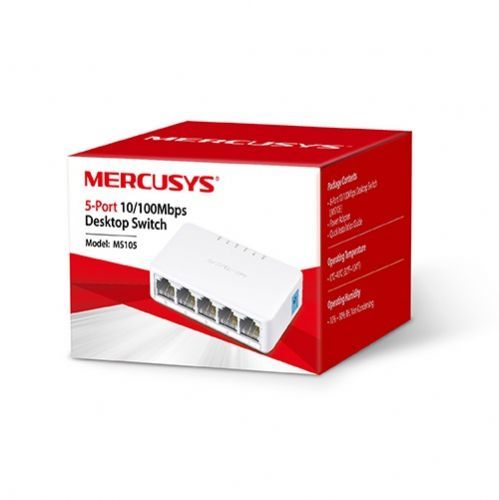 Switch 05 Portas 10/100 Mercusys by TP-Link MS105