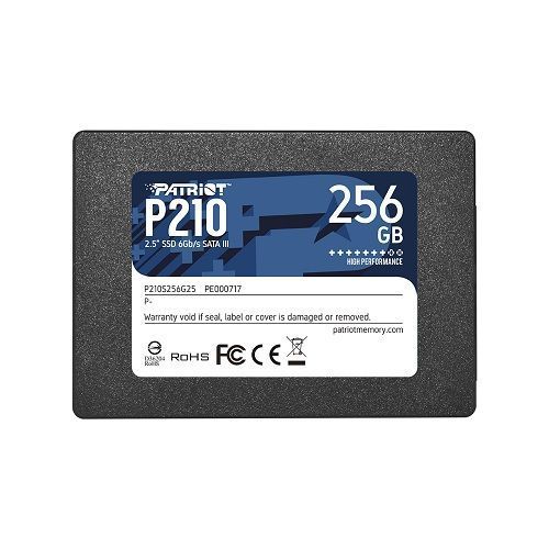 SSD Patriot P210 256GB 2.5 SATA3 - P210S256G25