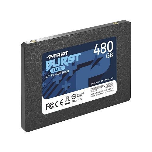 SSD Patriot Burst Elite 480GB 2.5 SATA3 - PBE480GS25SSDR
