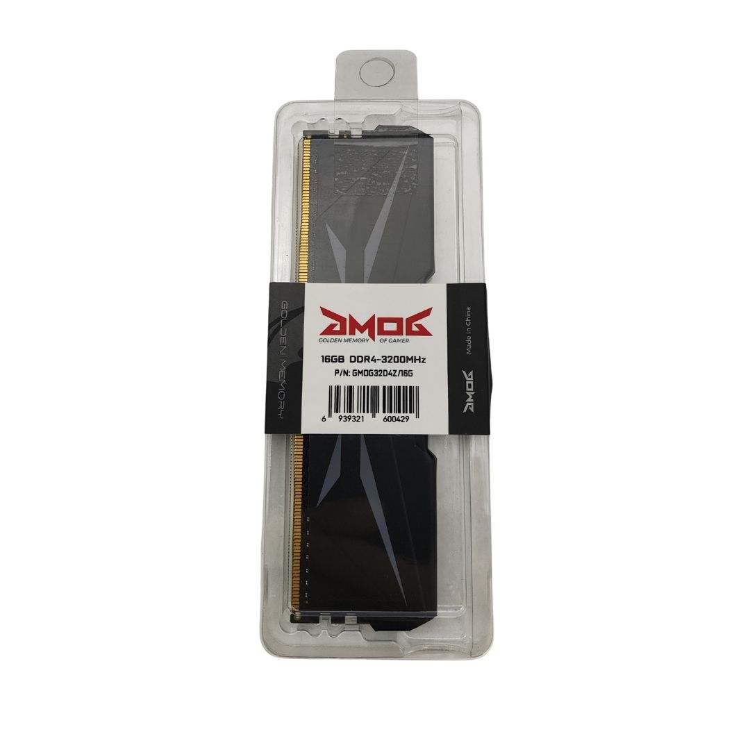 Memória Gamer DDR4 16GB 3200MHz Black Gmog - GMOG32D4Z/16G