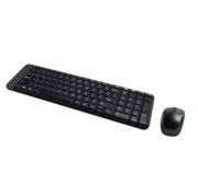 Kit Teclado e Mouse Sem Fio USB Logitech MK220