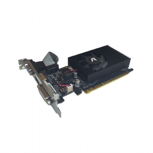 Placa de Vídeo NVidia GeForce GT730 4GB DDR3 128Bits Perfil Baixo GMOG - (1x VGA / 1x DVI-D / 1x HDMI)  - GM-GT730D34G