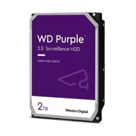 HD WD Purple 2TB 5400RPM 64MB SATA3 (6Gb/s) (HD para Vigilância) - WD23PURZ
