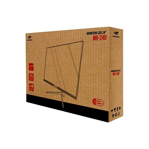 Monitor 24 C3Tech MR-240BK HDMI VESA 100HZ 5ms (1x HDMI / 1x VGA)