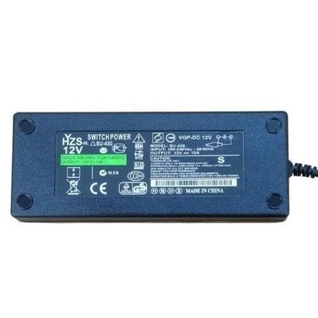 Fonte Externa 12V 10A 120W Plug P8 5.5mm x 2.5 mm