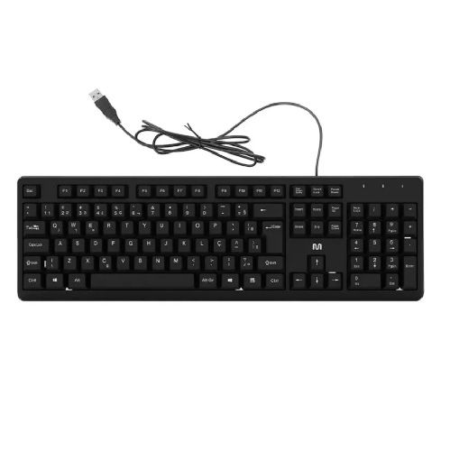 Teclado USB Preto ABNT Multilaser TC600