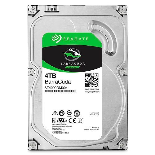HD Seagate Barracuda 4TB 5400RPM 256MB SATA3 (6 Gb/s) - ST4000DM004